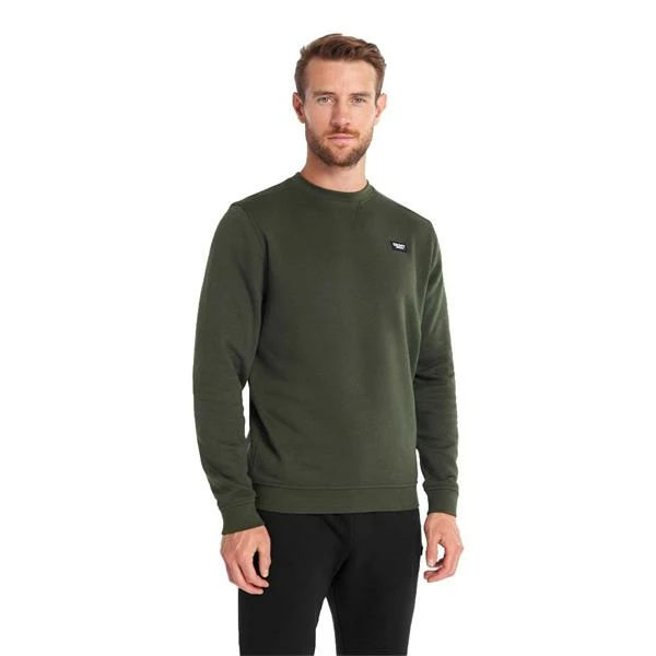DKNY Gents Harlem Badge Sweatshirt Army Green 3 DKNY Gents Harlem Badge Sweatshirt Army Green