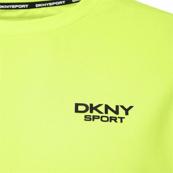 DKNY Gents Greenwood Pique T-Shirt Acid Lime 7 DKNY Gents Greenwood Pique T-Shirt Acid Lime - Image 5