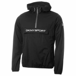 DKNY Gents Downwind ¼ Zip Jacket Black