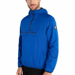 DKNY Gents Downwind ¼ Zip Jacket Electric Blue -Cheap Footwear Store P DKSMS22019DKNYGENTSDOWNWINDZIPJKTELECTRICBLUE 2 L