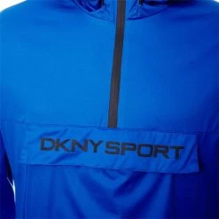 DKNY Gents Downwind ¼ Zip Jacket Electric Blue -Cheap Footwear Store P DKSMS22019DKNYGENTSDOWNWINDZIPJKTELECTRICBLUE 4 L