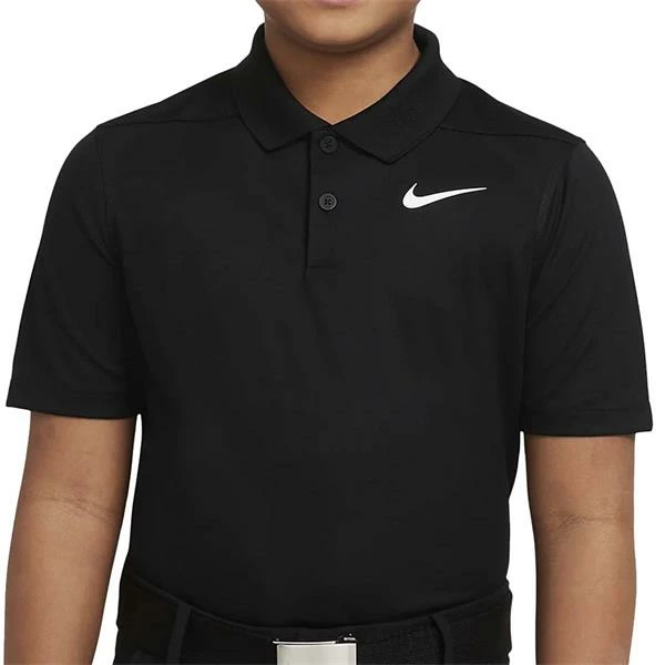 Nike Junior - Boys Dri-FIT Victory Solid Polo Black (010) 3 Nike Junior - Boys Dri-FIT Victory Solid Polo Black (010)