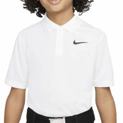 Nike Junior - Boys Dri-FIT Victory Solid Polo White (100)