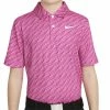 Nike Boys Dri-FIT Victory Printed Polo Active Pink (621) -Cheap Footwear Store P DN1971NIKEBOYSDRIFITVICTORYPRINTPOLOACTPINK621 L