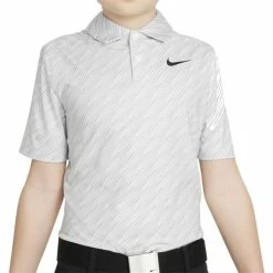 Nike Boys Dri-FIT Victory Printed Polo White (100)