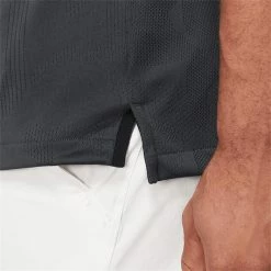 Nike Gents Dri-FIT Tour Jacquard Polo Shirt Anthracite - White (060) -Cheap Footwear Store P DR5303NIKESHIRTANTHRACITE060GENTS 2 L