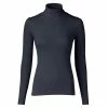 Daily Sports Ladies Maggie Long Sleeve Roll Neck Dark Blue -Cheap Footwear Store P DS353111DAILYSPORTSTOPDARKBLUELADIES L