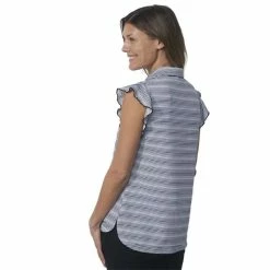 Daily Sports Ladies Vienne Sleeveless Polo Shirt Black -Cheap Footwear Store P DS443142DAILYSPORTSSHIRTBLACKLADIES 3 L