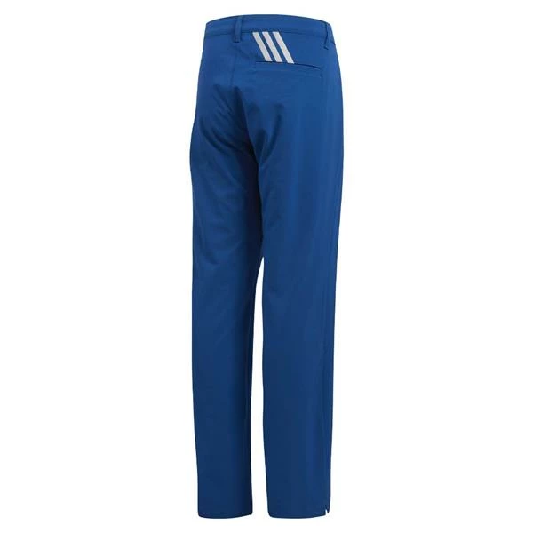 ADIDAS Boys Solid Golf Trousers Marine Blue 4 ADIDAS Boys Solid Golf Trousers Marine Blue - Image 2