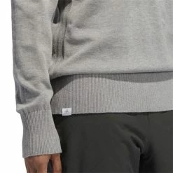 ADIDAS Ladies 3-Stripes Sweater Grey - Heather -Cheap Footwear Store P DZ6466ADIDASSWEATERGREYHEATHERLADIES 2 L