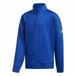 ADIDAS Junior - Boys Solid ½ Zip Sweatshirt Collegiate Royal