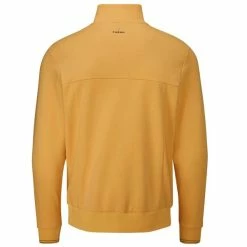 Farah Gents Tisdale ¼ Zip Top Warm Apricot -Cheap Footwear Store P FHTOP1062FARAHGENTSTISDALEZIPTOPWARMAPRICOT 1 L