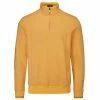 Farah Gents Tisdale ¼ Zip Top Warm Apricot -Cheap Footwear Store P FHTOP1062FARAHGENTSTISDALEZIPTOPWARMAPRICOT L