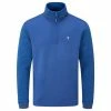 Farah Gents Warren ¼ Zip Top Regatta Blue -Cheap Footwear Store P FHTOP1082FARAHTOPREGATTABLUEGENTS L