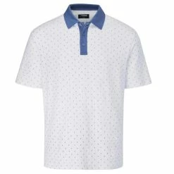 Farah Gents Frankston Polo Shirt Light Blue - Dusky Blue