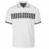 Farah Gents Addison Polo Shirt White - Dark Shadow -Cheap Footwear Store P FHTS1011FARAHGENTSADDISONPOLOSHIRTWHITEDARKSH L