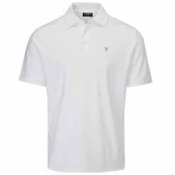 Farah Gents Keller Polo Shirt White