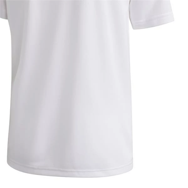 ADIDAS Junior - Boys 3-Stripes Polo Shirt White 6 ADIDAS Junior - Boys 3-Stripes Polo Shirt White - Image 4