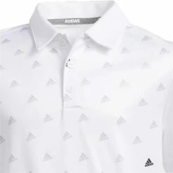 ADIDAS Junior - Boys Printed Polo Shirt White 9 ADIDAS Junior - Boys Printed Polo Shirt White -Cheap Footwear Store P FI8706ADIBOYSPRINTEDPOLOWHT 2 L