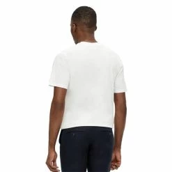 J.Lindeberg Gents Dale Logo Patch T-Shirt White -Cheap Footwear Store P FMJT03862JLINDEBERGTSHIRTWHITEGENTS 3 L