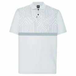 Oakley Gents Top Half Leader Polo Shirt Lunar Rock