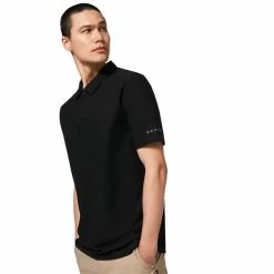 Oakley Gents Clubhouse RC Polo Shirt 2.0 Blackout -Cheap Footwear Store P FOA402742OAKLEYSHIRTBLACKOUT02EGENTS 4 L