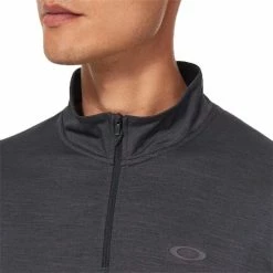 Oakley Gents Gravity Range Polo Shirt Blackout Heather -Cheap Footwear Store P FOA403096OAKLEYSHIRTBLACKOUTHEATHER09GGENTS 5 L