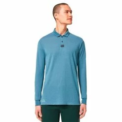 Oakley Gents Tempo Blend Rc Long Sleeve Copen Blue (6CJ) -Cheap Footwear Store P FOA403751OAKLEYSHIRTCOPENBLUE6CJGENTS 3 L
