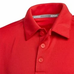 ADIDAS Junior - Boys 3-Stripes Polo Shirt Collegiate Red -Cheap Footwear Store P FP9360ADIDASSHIRTREDBOYS 2 L