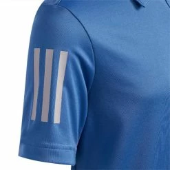 ADIDAS Junior - Boys 3-Stripes Polo Shirt Trace Royal -Cheap Footwear Store P FP9361ADIDASSHIRTROYALBOYS 4 L