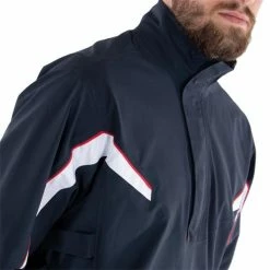 Galvin Green Gents Abe ½ Zip Paclite GORE-TEX Jacket Navy - White - Red -Cheap Footwear Store P G1200GGGENTSABEZIPPACLITEGTXJKTNAVYWHITERED 2 L