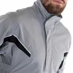 Galvin Green Gents Abe ½ Zip Paclite GORE-TEX Jacket Sharkskin - Black - White -Cheap Footwear Store P G1200GGGENTSABEZIPPACLITEGTXJKTSHARKBLACKWHITE 2 L