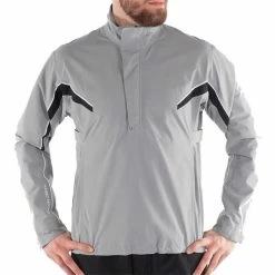 Galvin Green Gents Abe ½ Zip Paclite GORE-TEX Jacket Sharkskin - Black - White -Cheap Footwear Store P G1200GGGENTSABEZIPPACLITEGTXJKTSHARKBLACKWHITE 3 L