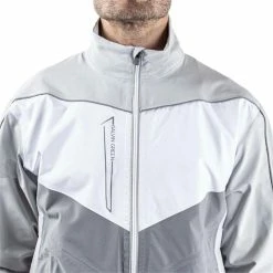 Galvin Green Gents Armstrong GORE-TEX Paclite® Jacket Cool Grey - Sharkskin - White (70) -Cheap Footwear Store P G1202GALVINGREENJACKETGREYSHARKSKINWHITE70GENTS 5 L