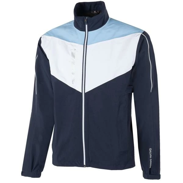 Galvin Green Gents Armstrong GORE-TEX Paclite Jacket Navy - White - Bluebell 3 Galvin Green Gents Armstrong GORE-TEX Paclite Jacket Navy - White - Bluebell