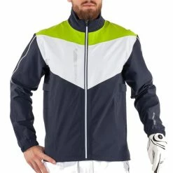 Galvin Green Gents Armstrong GORE-TEX Paclite Jacket Navy - White - Lime -Cheap Footwear Store P G1202GGGENTSARMSTRONGGTXPACLITEJKTNAVYWHITELIME 2 L