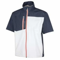 Galvin Green Gents Axl Paclite Jacket White - Navy - Orange (13)