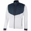 Galvin Green Gents Damian Insula Jacket White - Navy -Cheap Footwear Store P G1241GGGENTSDAMIANINSULAJKTWHITENAVY L