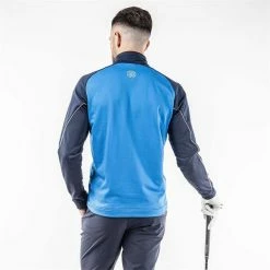 Galvin Green Gents Daxton ½ Zip Insula Top Blue - Navy - White (66) -Cheap Footwear Store P G1242GALVINGREENTOPBLUENAVYWHITE66GENTS 3 L