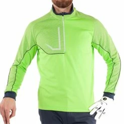 Galvin Green Gents Daxton ½ Zip Insula Top Lime - Navy - White -Cheap Footwear Store P G1242GGGENTSDAXTONHALFZIPINSULATOPLIMENAVYWHITE 2 L