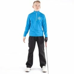 Galvin Green Junior - Boys Raz Insula ½ Zip Blue -Cheap Footwear Store P G1249GALVINGREENTOPBLUEBOYS 3 L