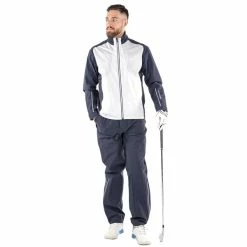 Galvin Green Gents Albert GORE-TEX Jacket Navy - Cool Grey - White (37) -Cheap Footwear Store P G1300GALVINGREENJACKETNAVYCOOLGREYWHITE37GENTS 4 L