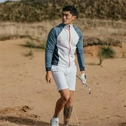 Galvin Green Gents Donald Insula Jacket White - Navy - Orange (13) -Cheap Footwear Store P G1345GALVINGREENJACKETWHITENAVYORANGE13GENTS 3 L