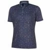 Galvin Green Gents Miro Shirt Navy - Orange (35)