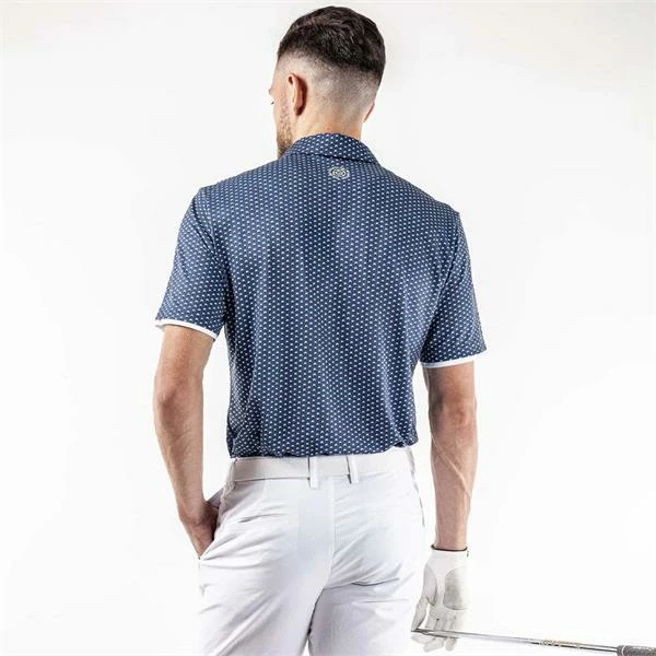 Galvin Green Gents Mark Polo Shirt Ensign Blue - Navy (31) 6 Galvin Green Gents Mark Polo Shirt Ensign Blue - Navy (31) - Image 4
