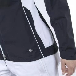 Galvin Green Ladies Aila Paclite Jacket Black - White -Cheap Footwear Store P G2103GGLADIESAILAPACLITEJKTBLACKWHITE 3 L