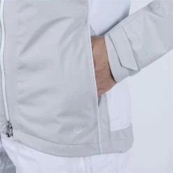 Galvin Green Ladies Aila Paclite Jacket Cool Grey - White -Cheap Footwear Store P G2103GGLADIESAILAPLJKTCOOLGREYWHITE 3 L