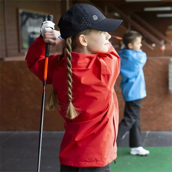 Galvin Green Junior River Waterproof GORE-TEX Paclite Jacket Red - Black 5 Galvin Green Junior River Waterproof GORE-TEX Paclite Jacket Red - Black - Image 3