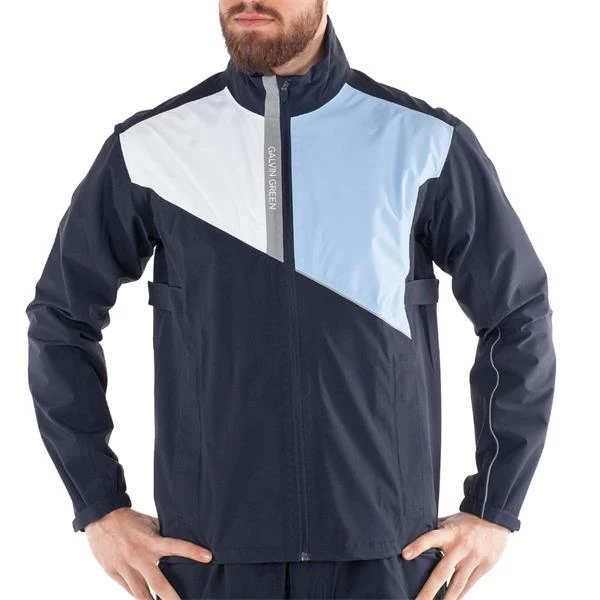 Galvin Green Gents Apollo GORE-TEX Paclite Jacket Navy - White - Bluebell 7 Galvin Green Gents Apollo GORE-TEX Paclite Jacket Navy - White - Bluebell - Image 5