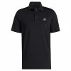ADIDAS Gents Ultimate365 Solid Left Chest Polo Shirt Black -Cheap Footwear Store P GM4014ADIDASSHIRTBLACKGENTS L